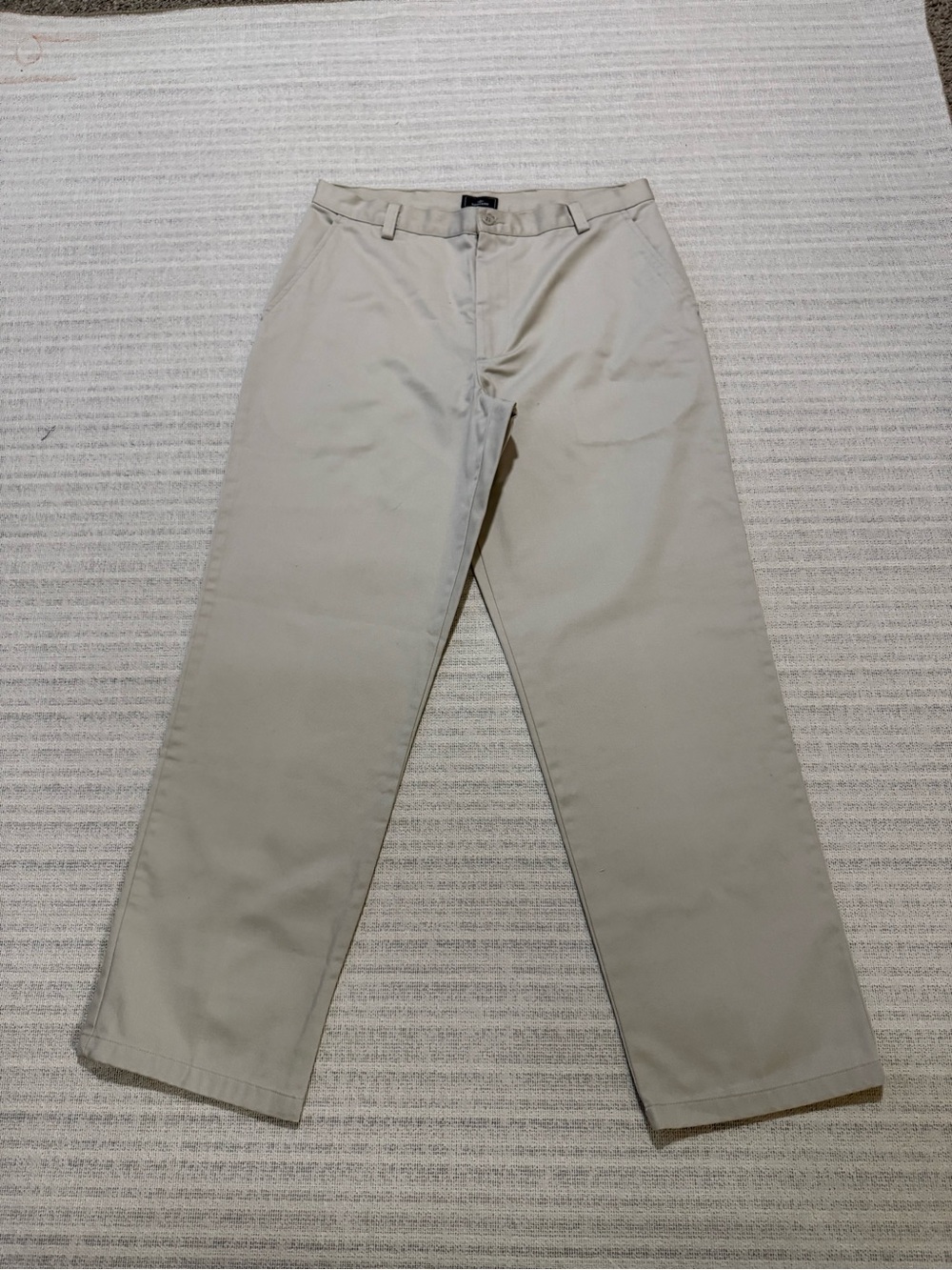 Dockers Men’s Sz 36x32 Straight-Leg Relaxed Fit Cotton Pants / Beige